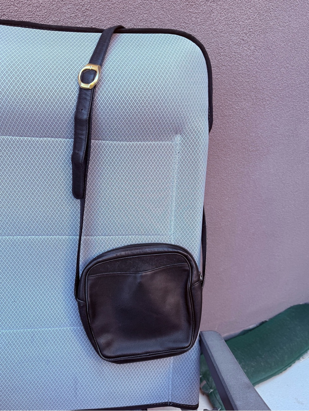 VTGE De Vecchi Italy Suede‑Lined Shoulder Bag – Luxury Artisan Design